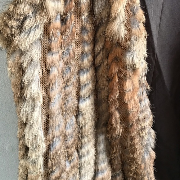 Fur sleeveless boho vest 🌙 - Picture 6 of 10